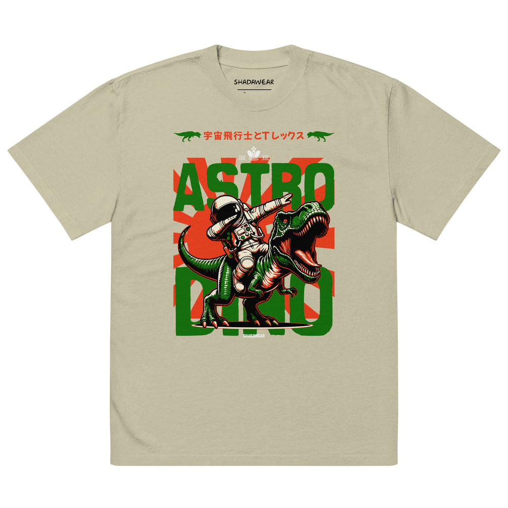 Astro Dino | Oversized faded t-shirt