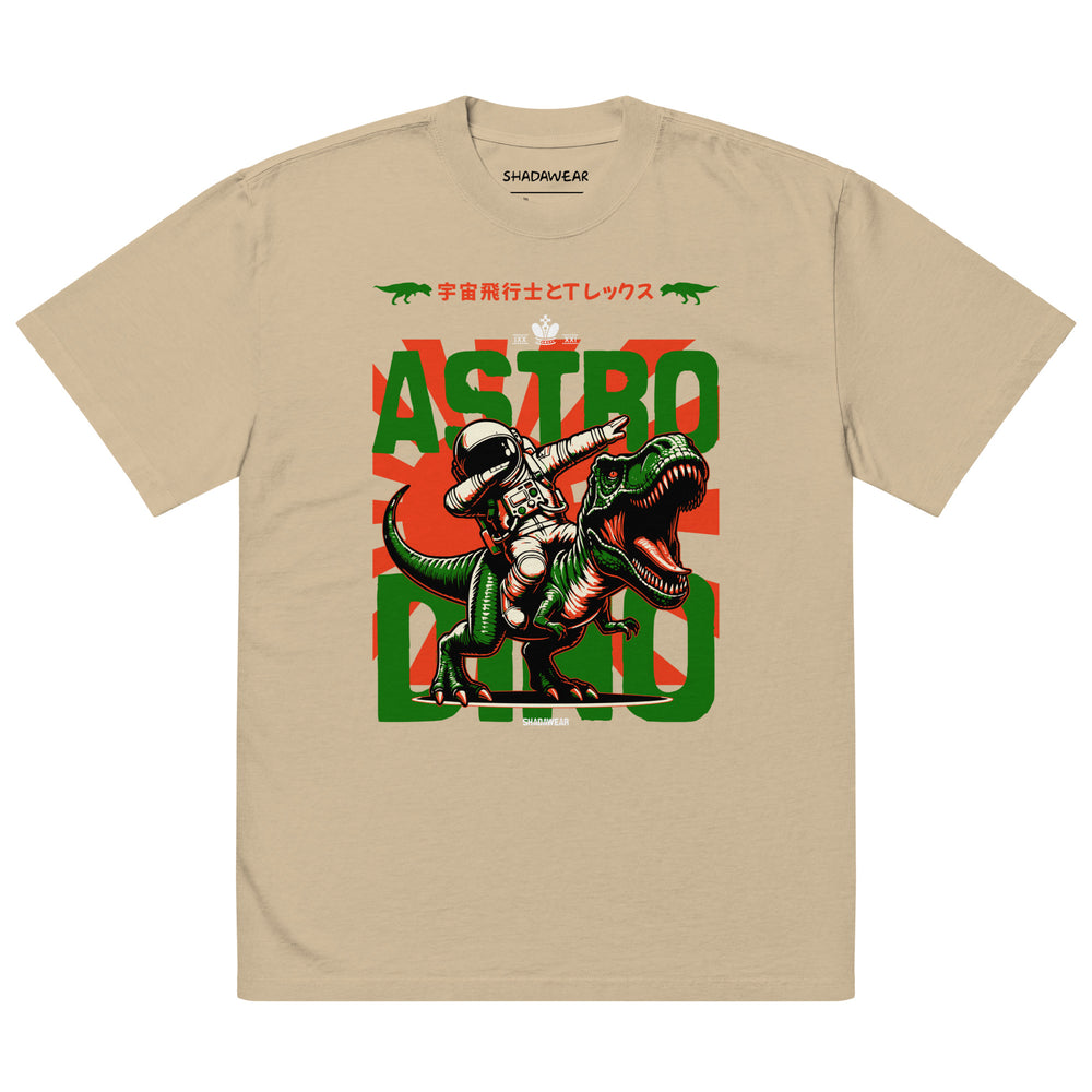 Astro Dino | Oversized faded t-shirt
