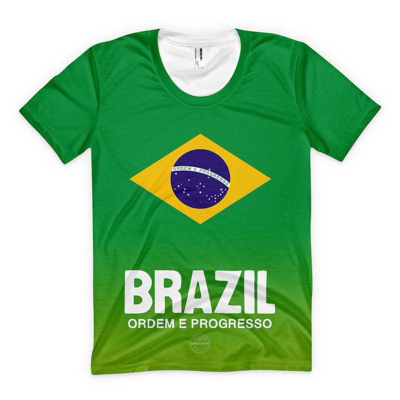 Brazil Represent | Premium T-shirt