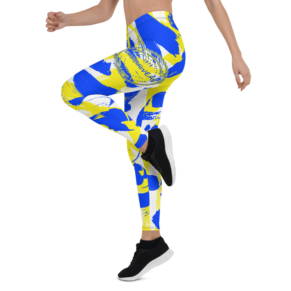 Blue Stroke | Leggings