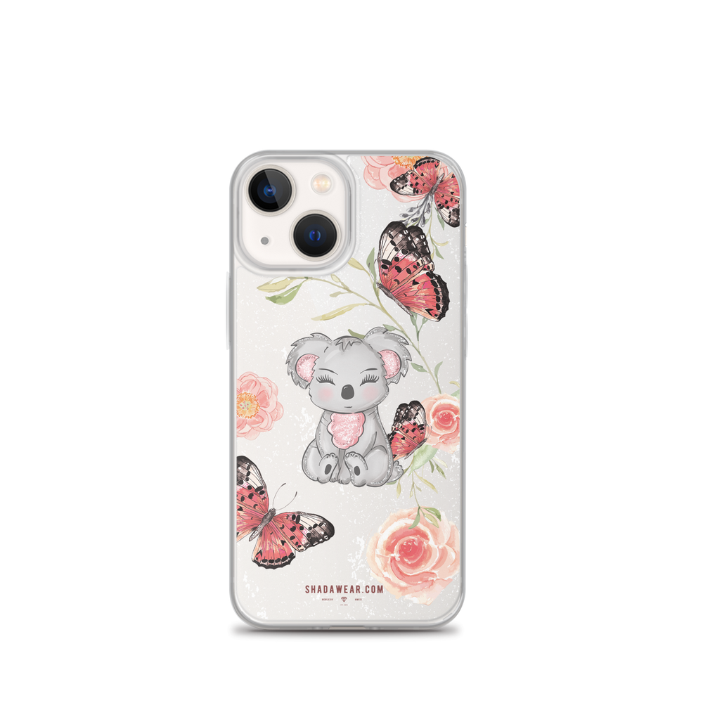 Koala & Butterfiy | iPhone Case