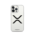 XRP Black | Clear iPhone Case