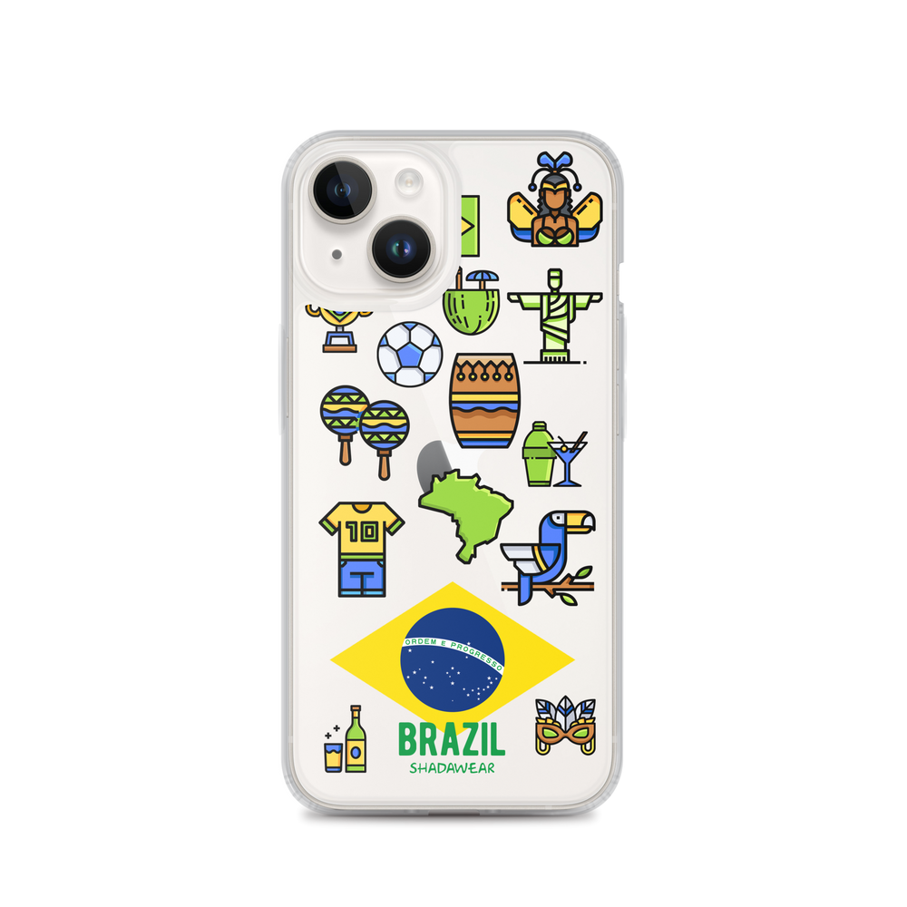 Brazil Life | Clear iPhone Case