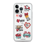 Love Valentine Stickers | iPhone Case