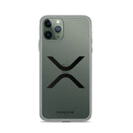 XRP Black | Clear iPhone Case