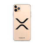 XRP Black | Clear iPhone Case