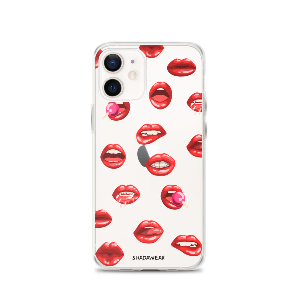 Lips | Clear iPhone Case