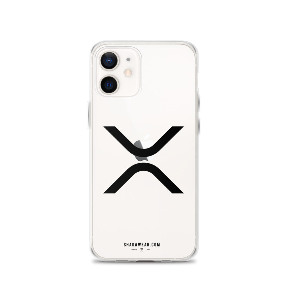 XRP Black | Clear iPhone Case