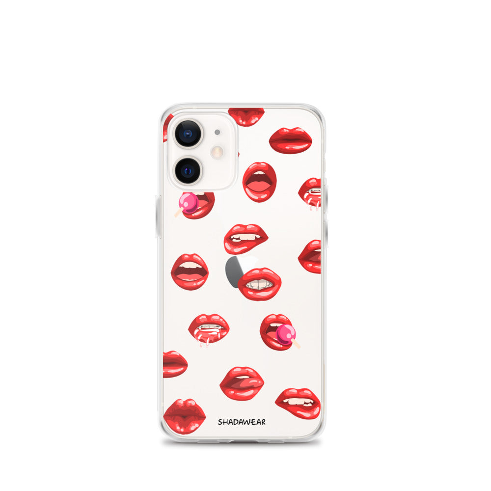 Lips | Clear iPhone Case