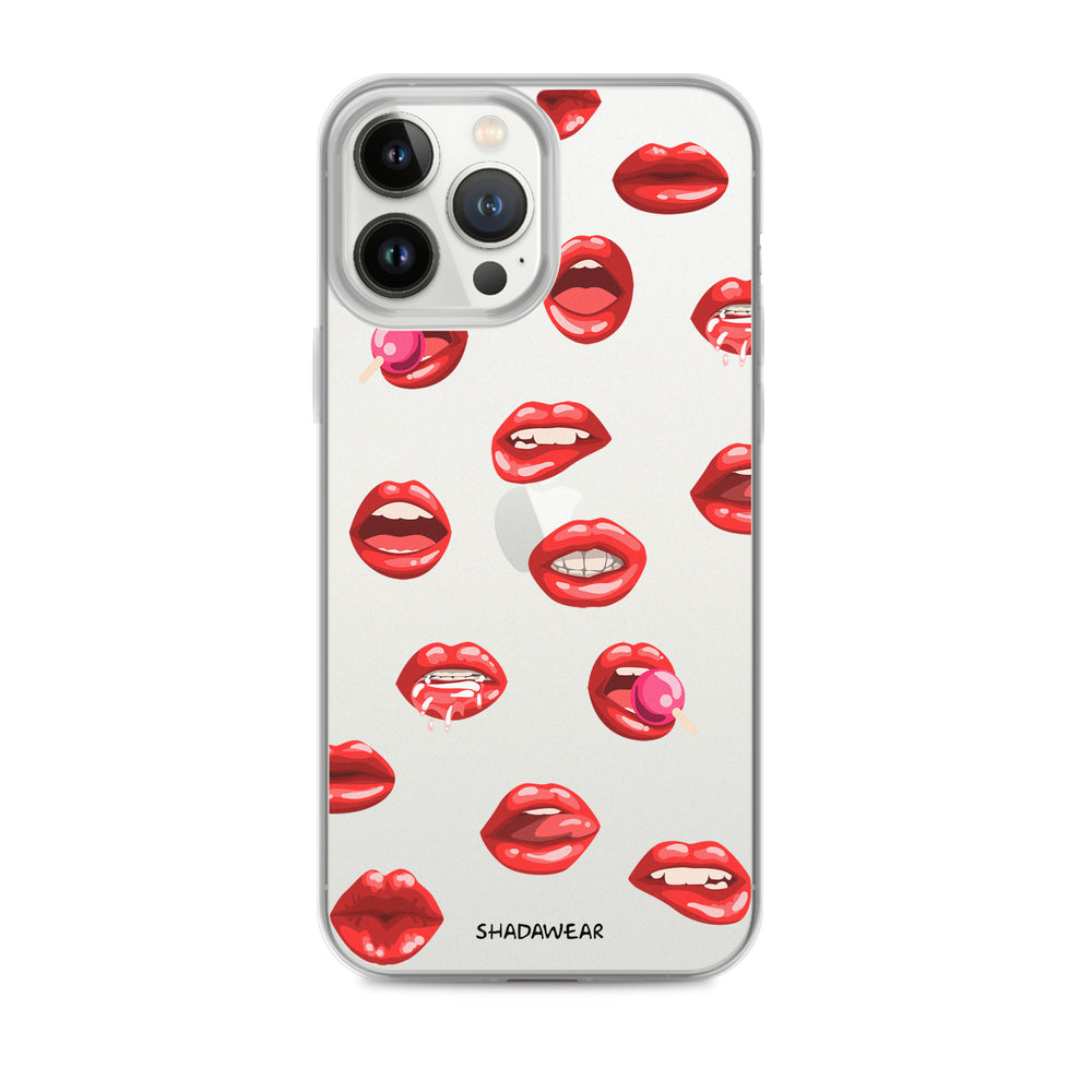 Lips | Clear iPhone Case