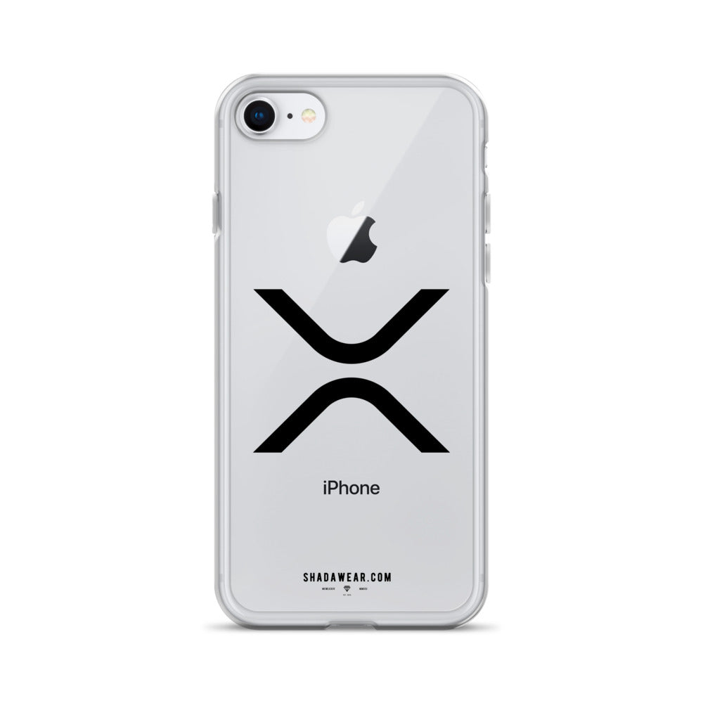 XRP Black | Clear iPhone Case