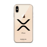 XRP Black | Clear iPhone Case