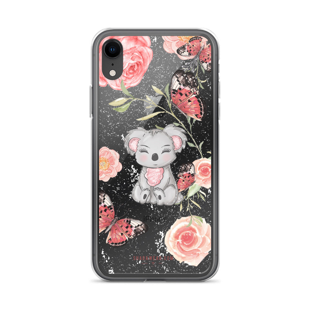 Koala & Butterfiy | iPhone Case