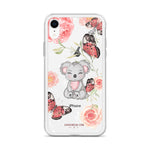 Koala & Butterfiy | iPhone Case