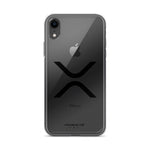 XRP Black | Clear iPhone Case