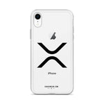 XRP Black | Clear iPhone Case