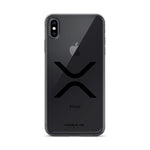 XRP Black | Clear iPhone Case