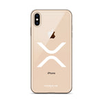 XRP White | Clear iPhone Case
