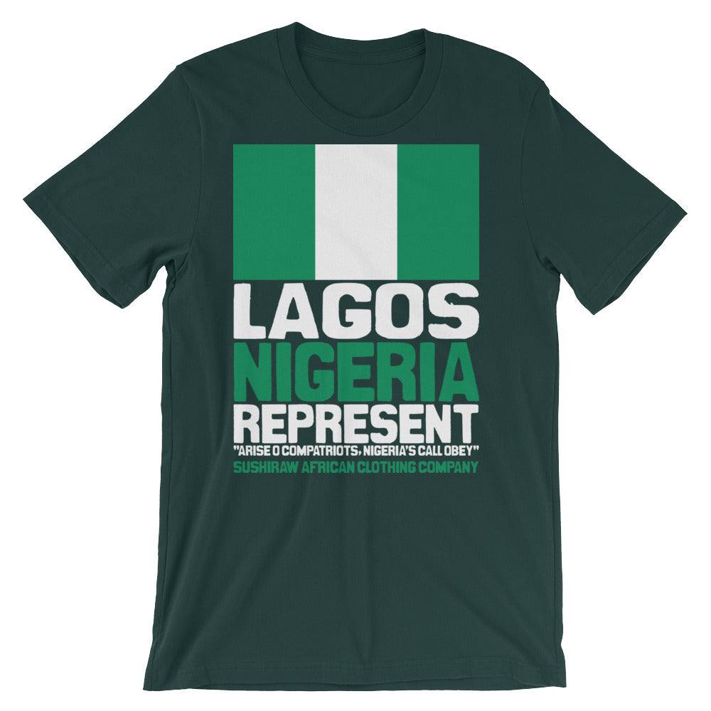 Nigeria represent | Premium Short-Sleeve Unisex T-Shirt
