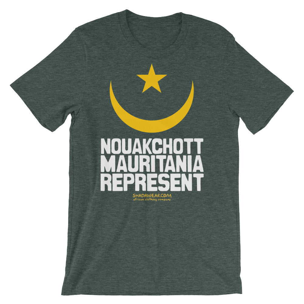 Mauritania Represent | Premium Short-Sleeve Unisex T-Shirt