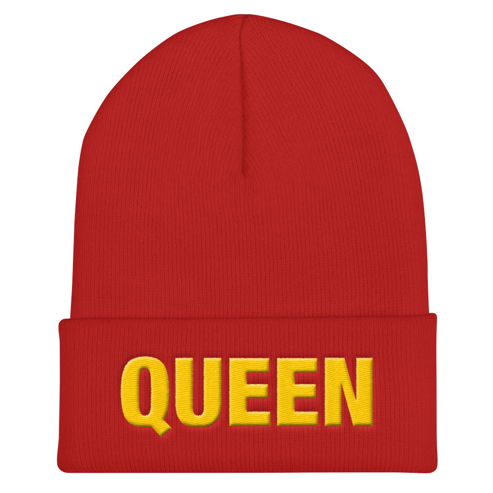 Queen | Cuffed Beanie