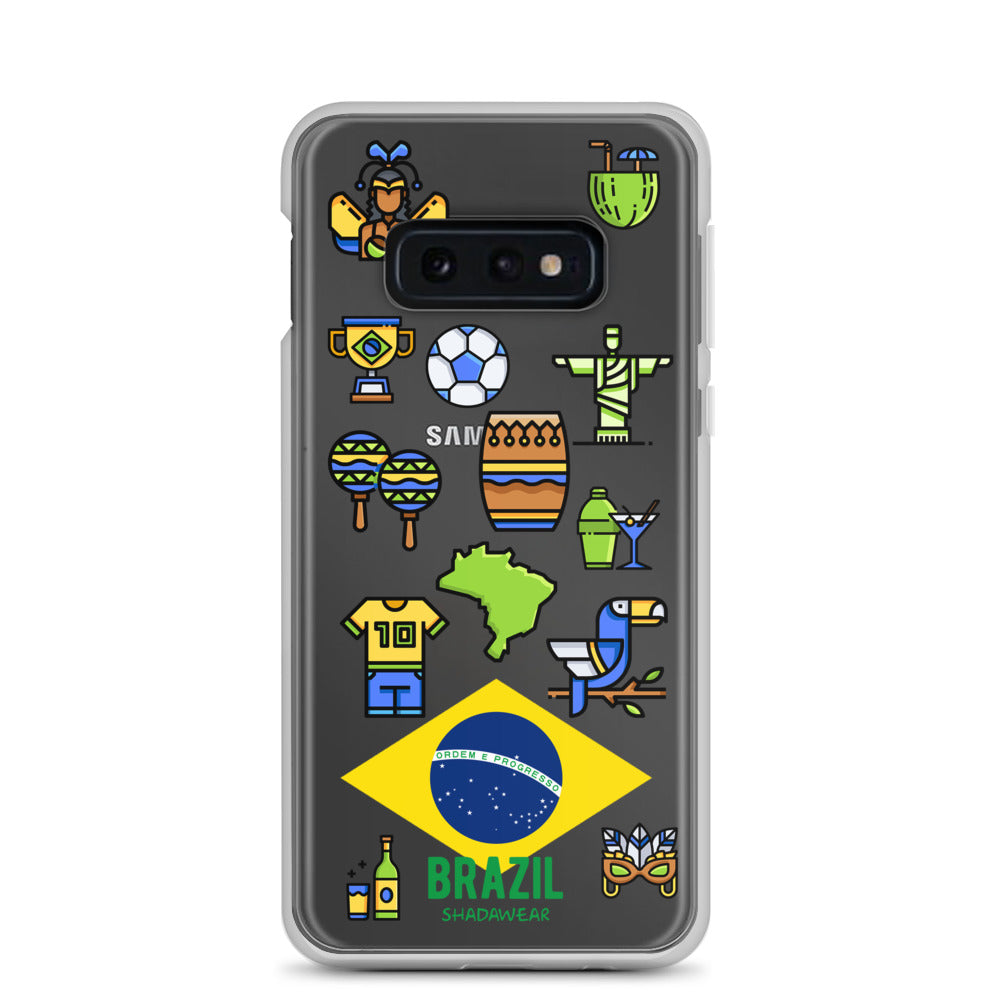 Brazil Life | Clear Samsung Case