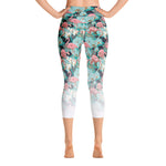 Flamingo | Yoga Capri Leggings