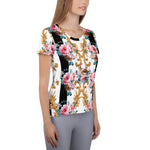 Rose Baroque | Women's Athletic T-shirt