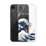 Ride your Wave | Japanese | Clear iPhone Case