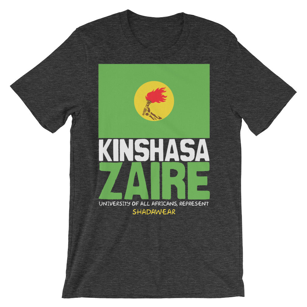Kinshasa, Zaïre Represent - Short-Sleeve Unisex T-Shirt