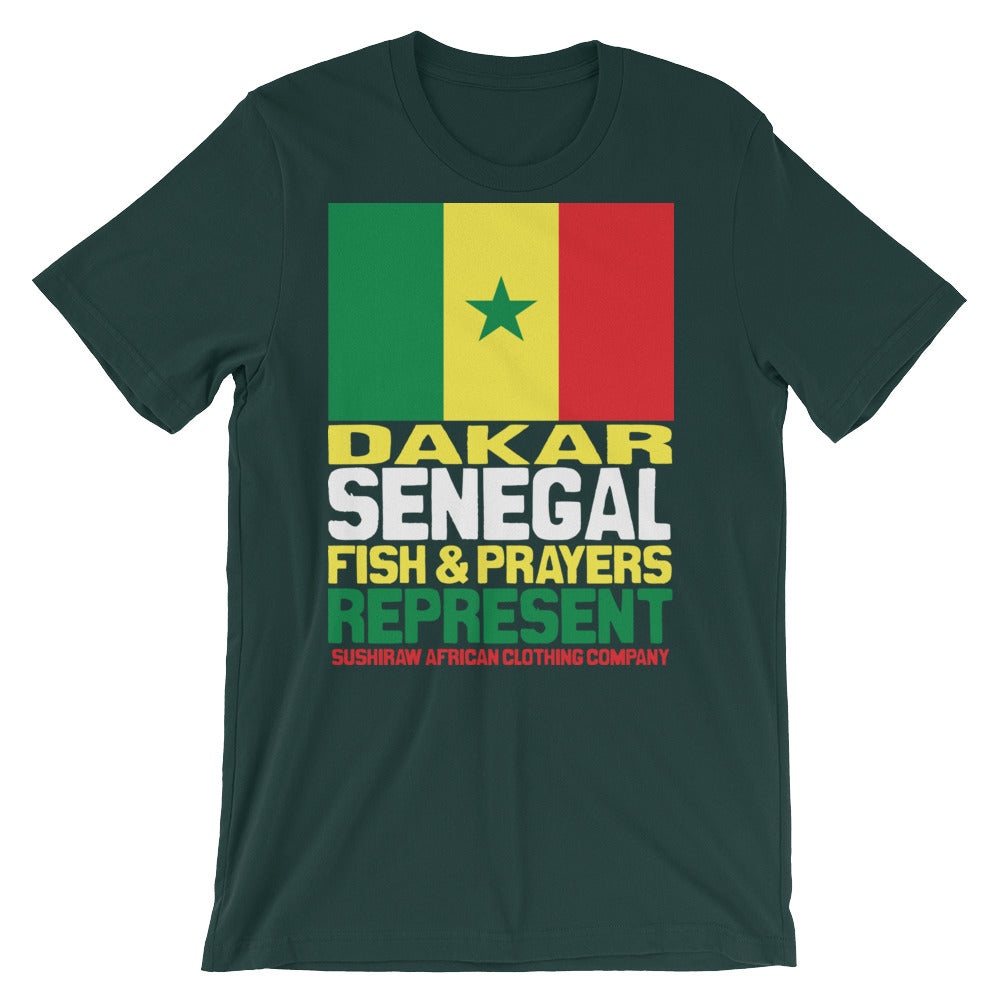 Senegal Represent | Premium Short-Sleeve Unisex T-Shirt