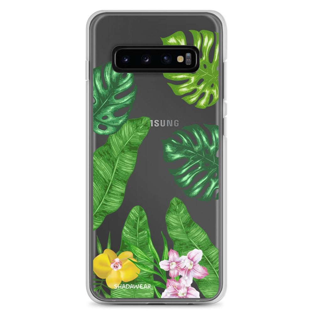 Tropical Clear Samsung Case