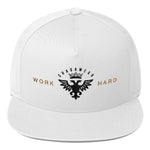 Work Hard | Flat Bill Cap