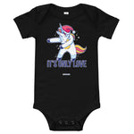 Only Love Unicorn | Baby Bodysuit