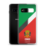 Congo Brazzaville | Transparent Samsung Case