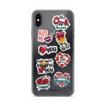 Love Valentine Stickers | iPhone Case