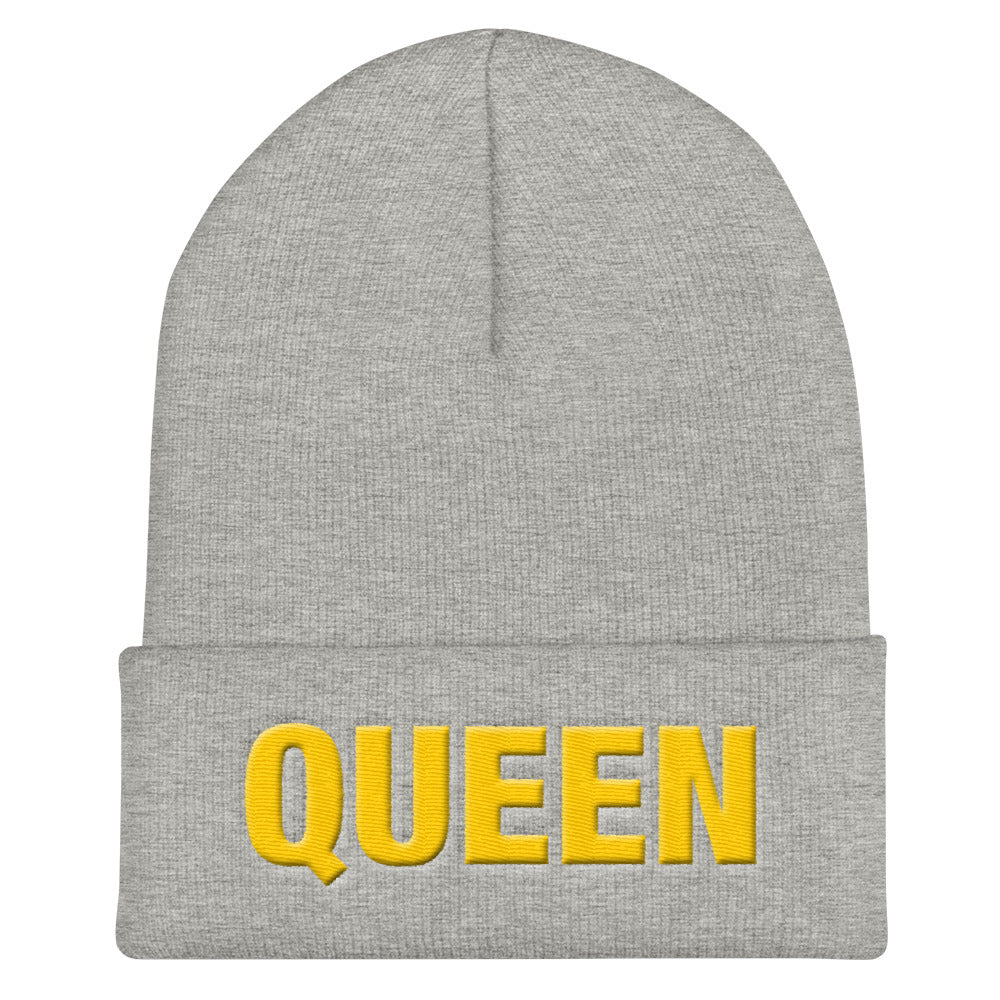 Queen | Cuffed Beanie