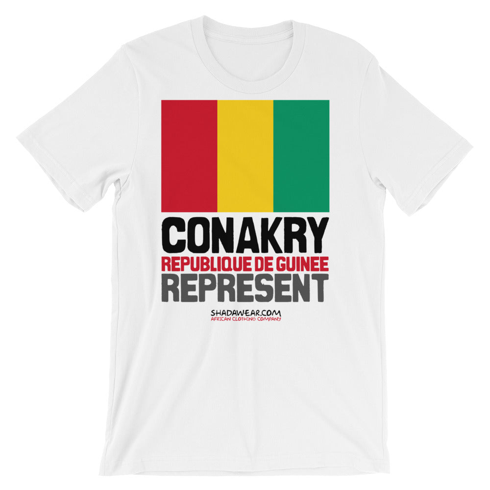 Guinea Conakry Represent | Premium Short-Sleeve Unisex T-Shirt