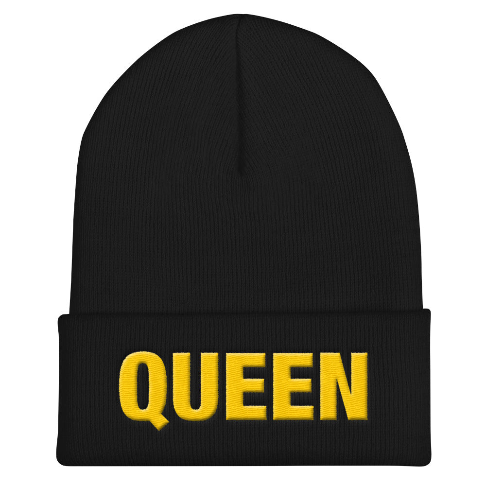 Queen | Cuffed Beanie