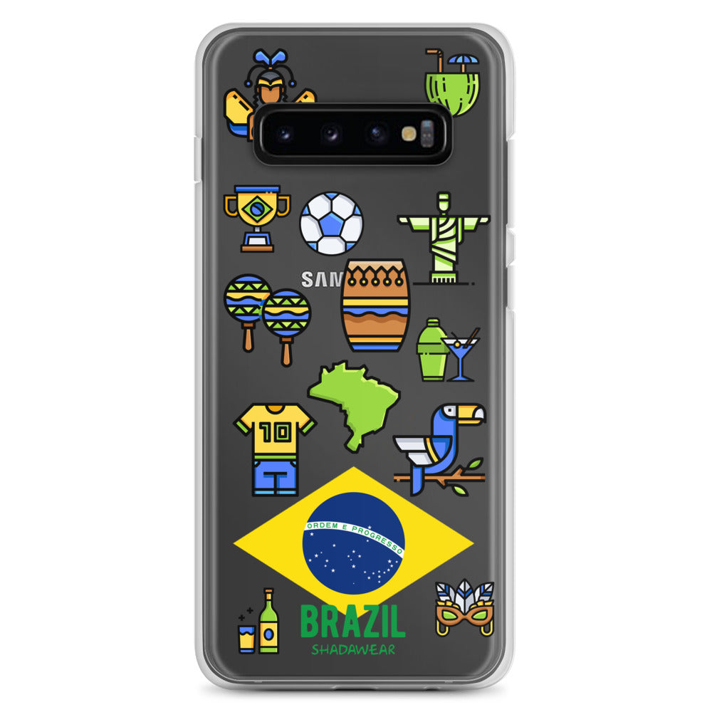 Brazil Life | Clear Samsung Case