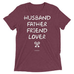 Husband, Father | Short sleeve t-shirt