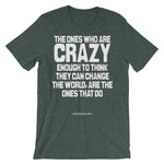 Crazy Enough | Short-Sleeve Unisex T-Shirt