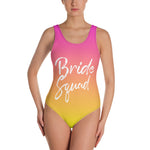 Bride Squad Fushia | One-Piece Swimsuit