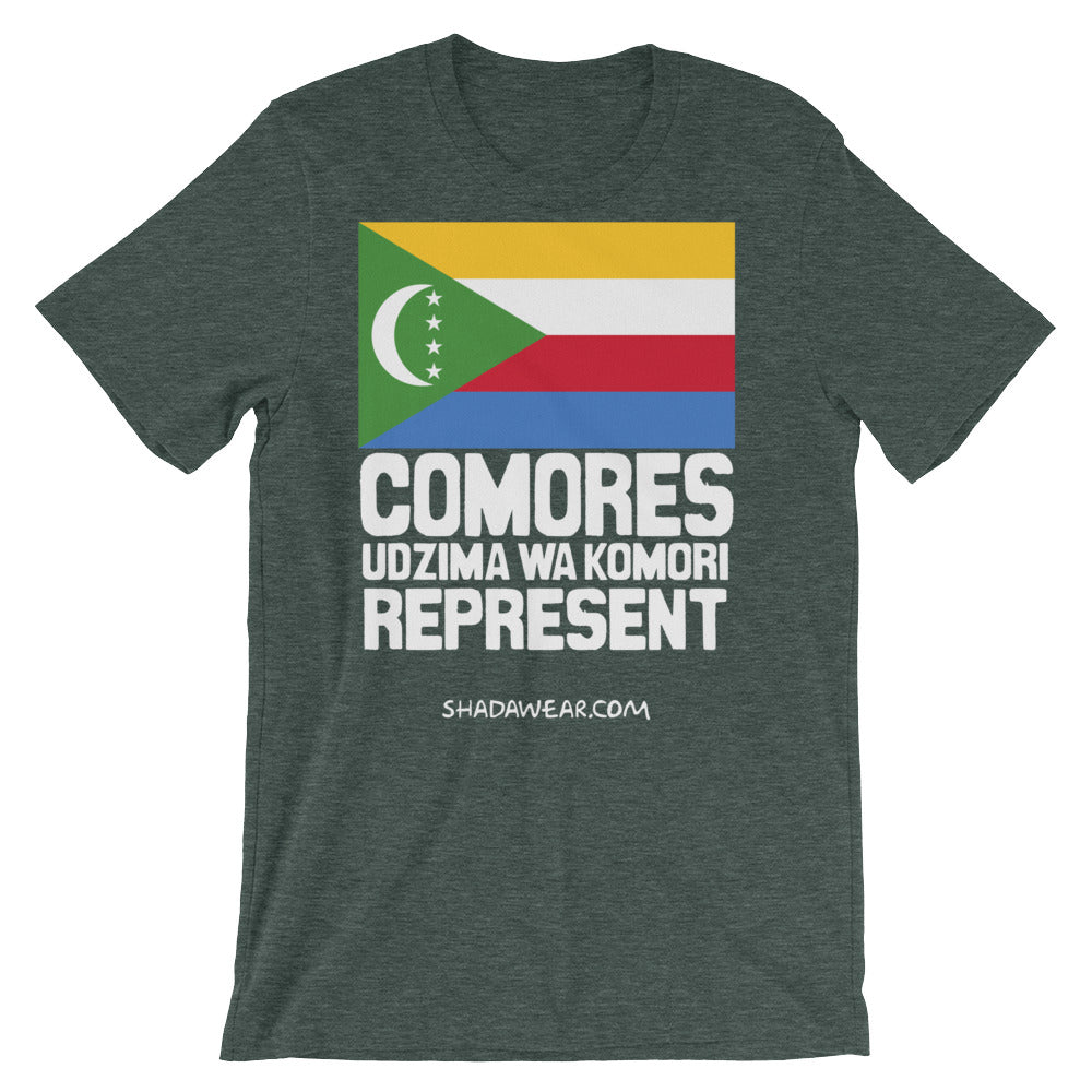 Comores Represent | Premium Short-Sleeve Unisex T-Shirt