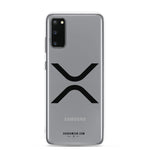 XRP Black | Clear Samsung Case