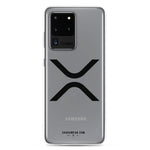 XRP Black | Clear Samsung Case