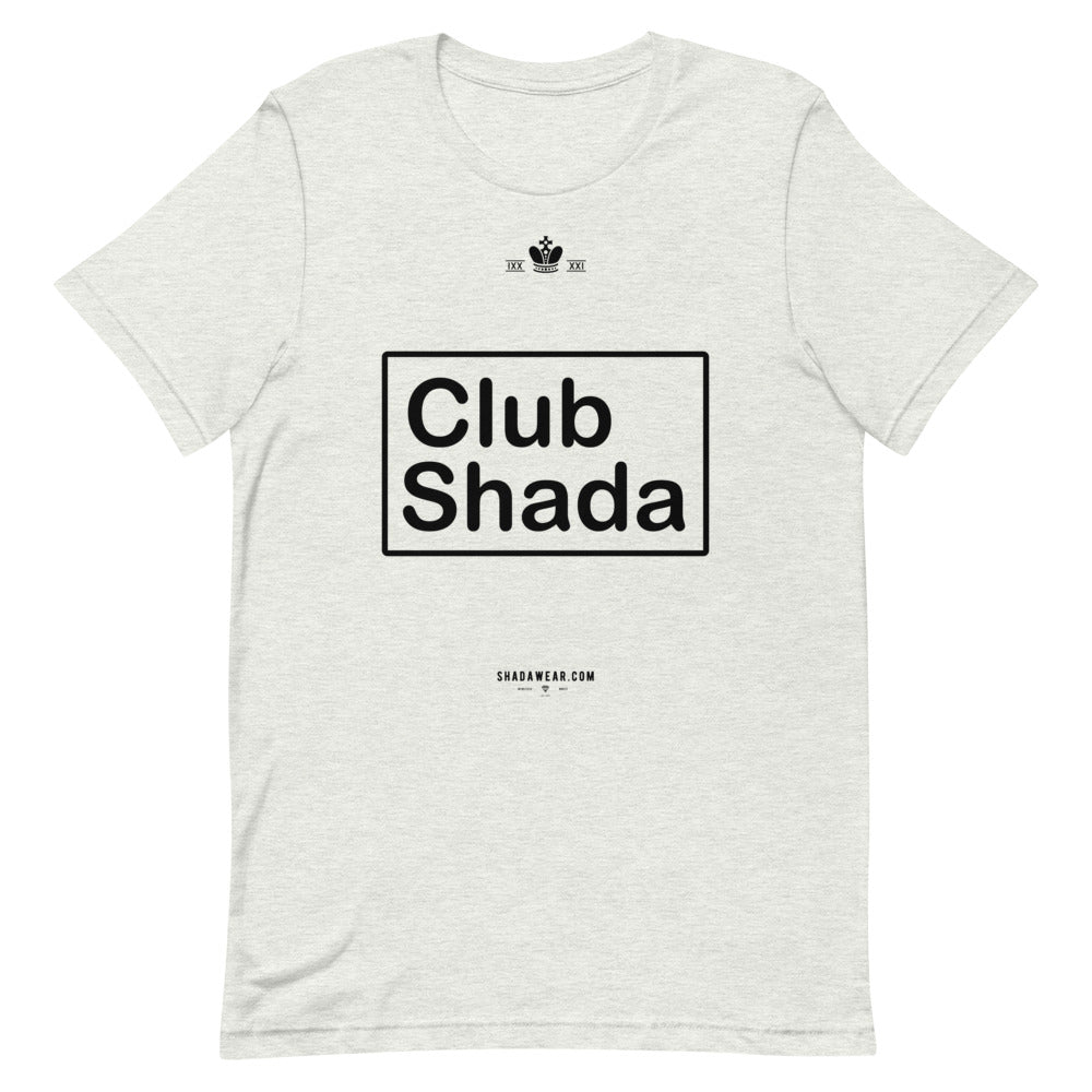 Club shada | Black | Unisex T-Shirt