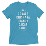 African Capitals I | Unisex tri-blend t-shirt