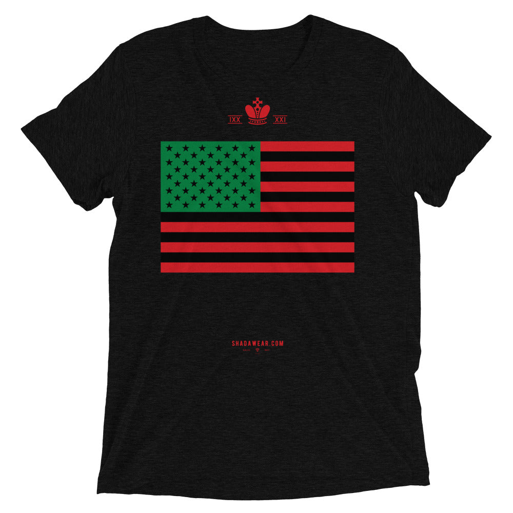 African American Flag - Short sleeve t-shirt